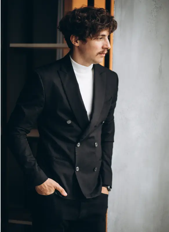 Black + white