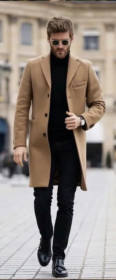 Basic color + dark camel