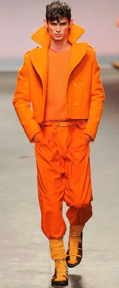 Yellow and orange